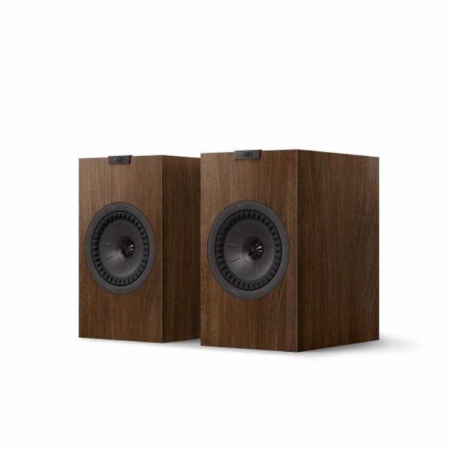 KEF　ブックシェルフスピーカー ［2本］ ウォールナット　Q3MetaWalnut