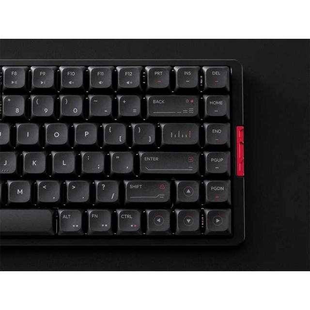 iQunix MQ80 Shadow Black Gold Red Switch ゲーミングキーボード