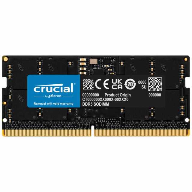 CRUCIAL　増設用メモリ DDR5-4800[SO-DIMM DDR5 /32GB /1枚]　CT32G48C40S5