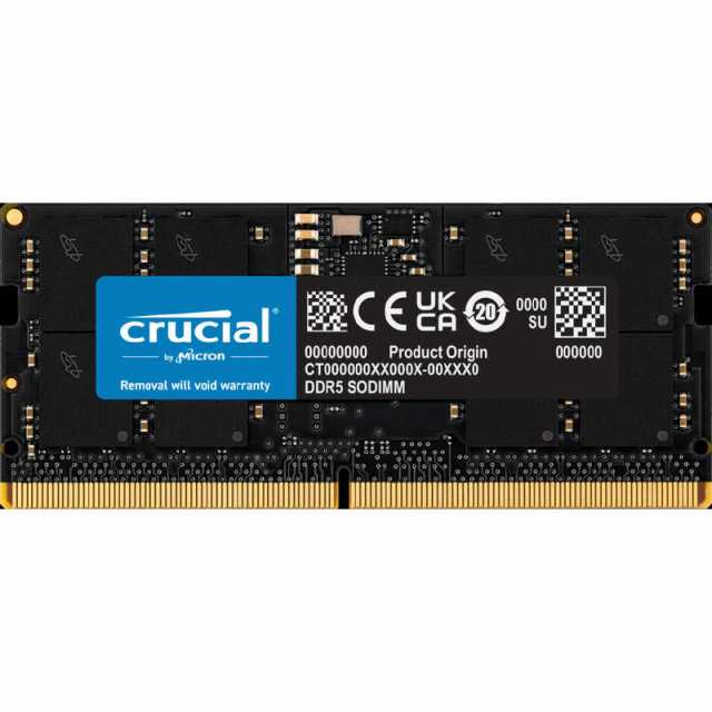 CRUCIAL　増設用メモリ DDR5-5600[SO-DIMM DDR5 /16GB /1枚]　CT16G56C46S5