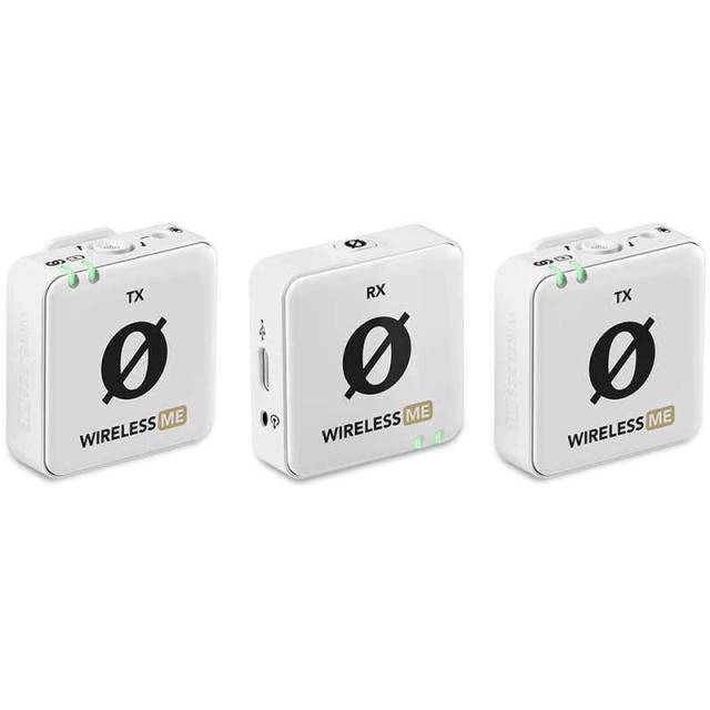 RODE　ワイヤレス ミー デュアル コンパクトワイヤレスマイクロフォンシステム ホワイト　WIMEDUALW