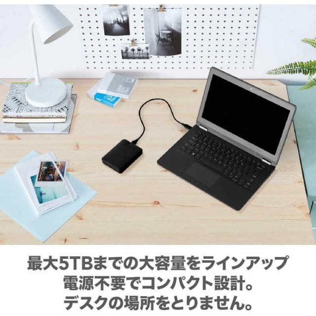 WESTERN DIGITAL　外付け HDD USB-A接続 WD Elements Portable ポータブル型 1TB　WDBUZG0010BBK-JESEの通販は
