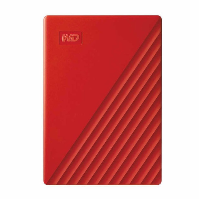 WESTERN DIGITAL　ポータブルストレージ My Passport(2023年モデル) ［2TB /ポータブル型］ レッド　WDBYVG0020BRD-JES1