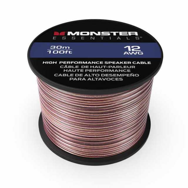 MONSTERCABLE　スピーカー ケーブル 30m巻パッケージ　ME-S12-30M(30の通販は