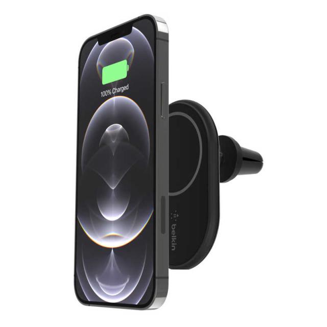 BELKIN　MagSafe対応 磁気ワイヤレス車載充電器 BK　WIC004BTBK-NC