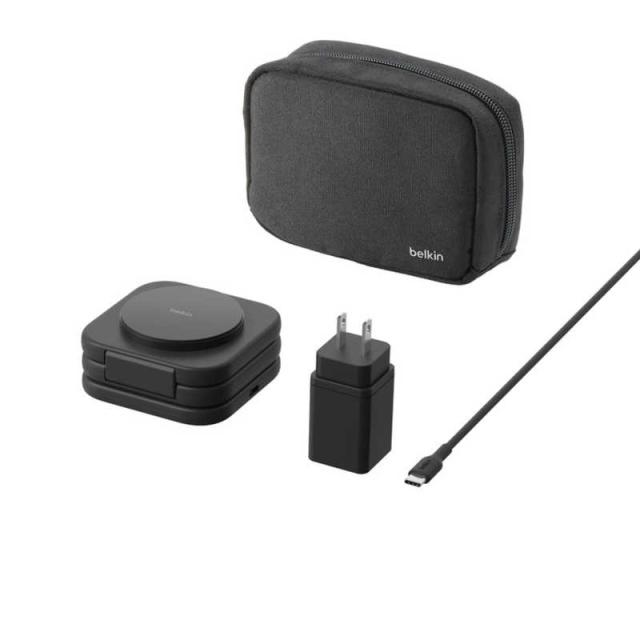 BELKIN　BoostCharge Pro Qi2 3-in-1 折りたたみ式トラベルパッド　WIZ024DQBK_6