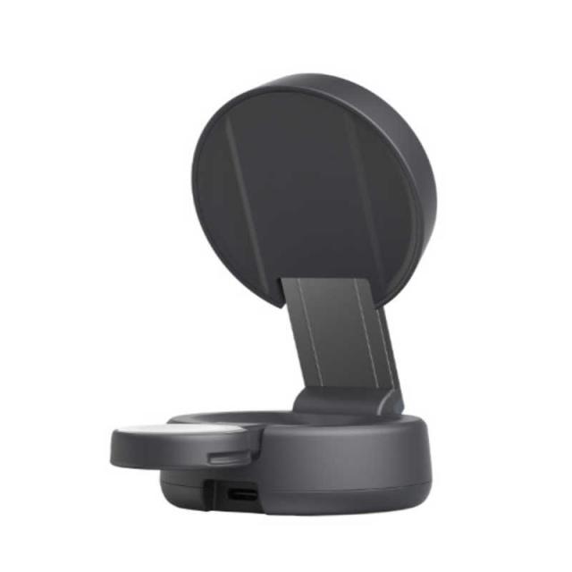 BELKIN　UltraCharge Pro Qi2 25W 2-in-1 コンバーチブルマグネット充電器 チャコール　WIZ043dqCH