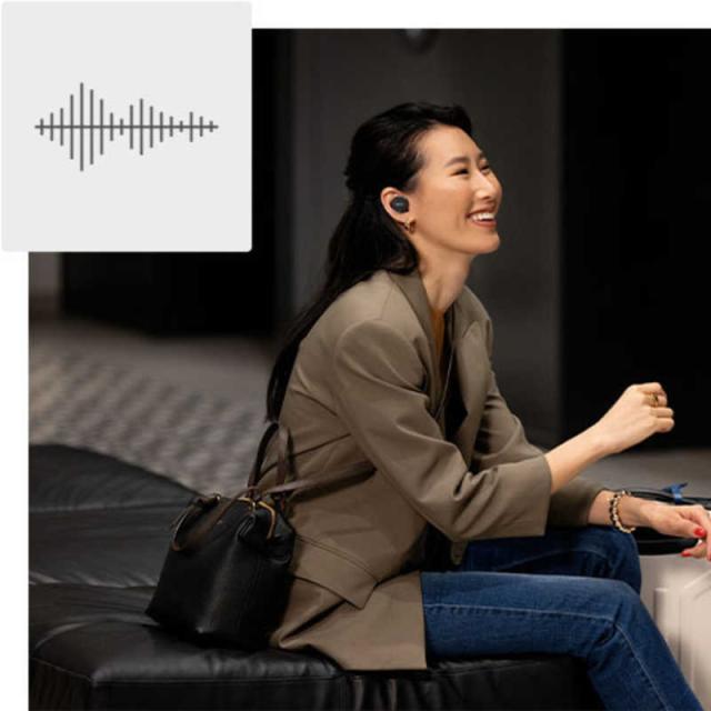 デノン　DENON　完全ワイヤレスイヤホン [ マイク 対応 / ワイヤレス ( 左右分離 ) / Bluetooth / ハイレゾ 対応 / ノイズキャンセリング 対応 ] 　AHC15PLBKEM_7