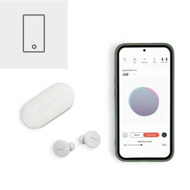 デノン　DENON　完全ワイヤレスイヤホン [ マイク 対応 / ワイヤレス ( 左右分離 ) / Bluetooth / ハイレゾ 対応 / ノイズキャンセリング 対応 ] 　AHC15PLBKEM_8