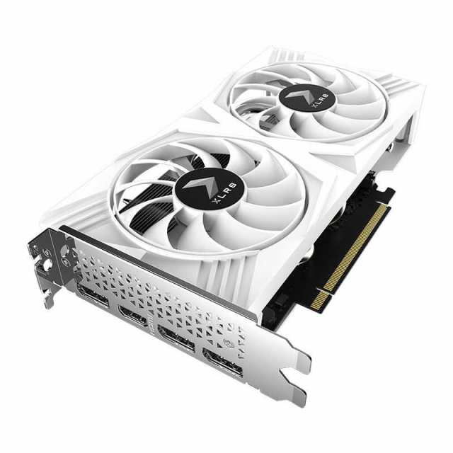 PNY GeFORCE RTX 4060 8GB XLR8 Gaming OC DUAL FAN WHITE EDITION