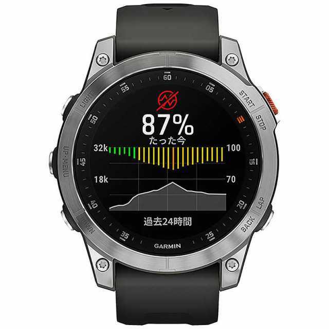 GARMIN スマートウォッチ epix Steel Graphite 010-02582- ○発売開始