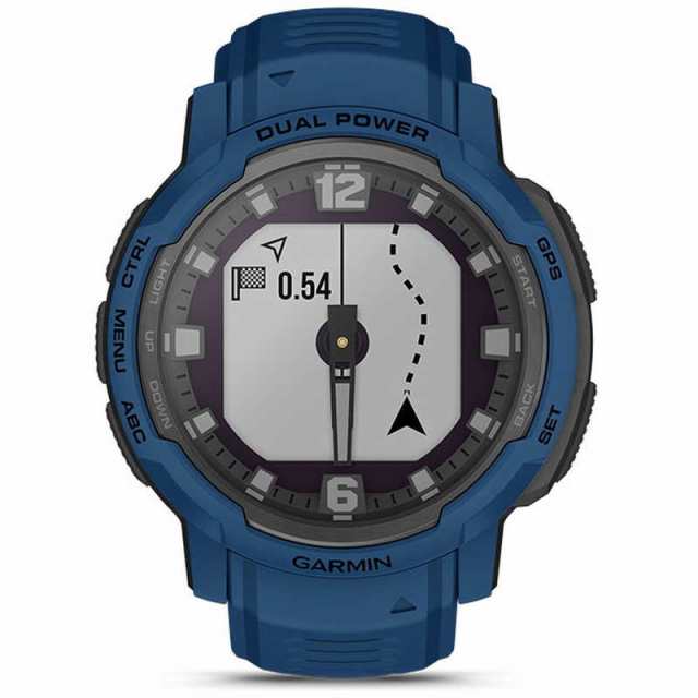 GARMIN Instinct Crossover Dual Power Tidal Blue 010-02730-42の通販