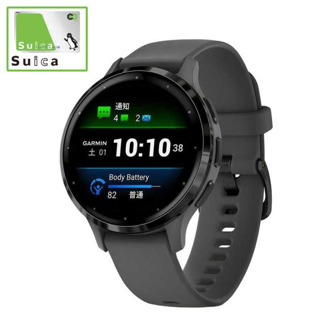 【値下げ中】RITMA フィンガーウォッチ　3個 GARMIN GPSスマートウォッチ Venu 3S Suivca対応 Black Sesame
