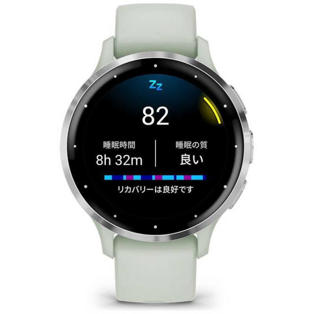 GARMIN　GPSスマートウォッチ Venu 3S Suica対応 Sagegray / Silver　010-02785-41の通販は