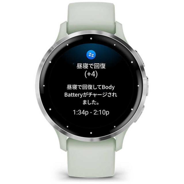 GARMIN　GPSスマートウォッチ Venu 3S Suica対応 Sagegray / Silver　010-02785-41の通販は