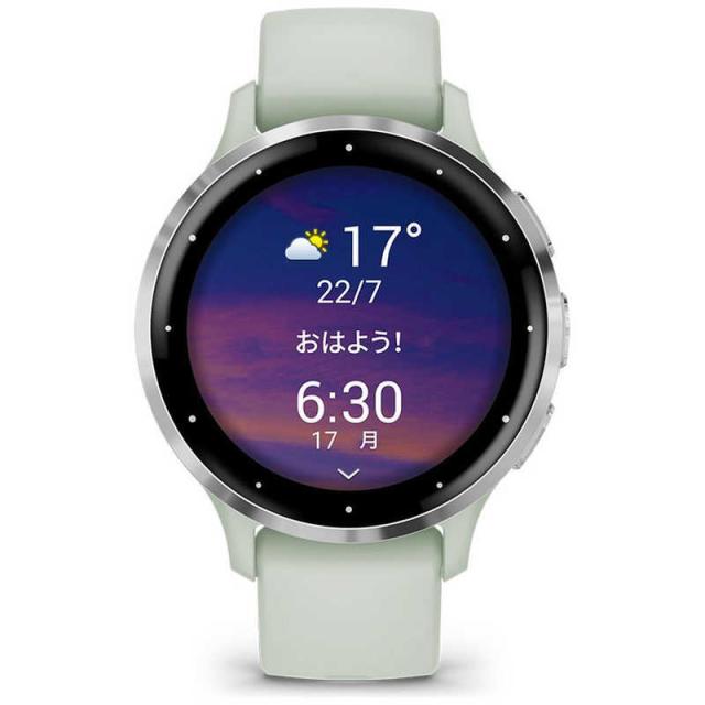 GARMIN　GPSスマートウォッチ Venu 3S Suica対応 Sagegray / Silver　010-02785-41の通販は