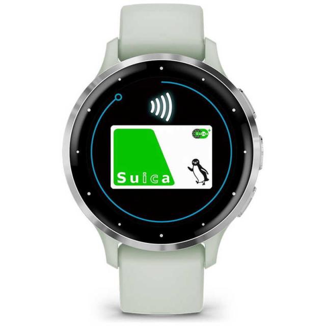 GARMIN　GPSスマートウォッチ Venu 3S Suica対応 Sagegray / Silver　010-02785-41の通販は