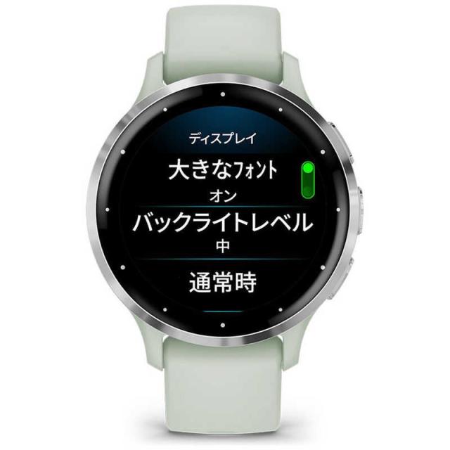 GARMIN　GPSスマートウォッチ Venu 3S Suica対応 Sagegray / Silver　010-02785-41の通販は