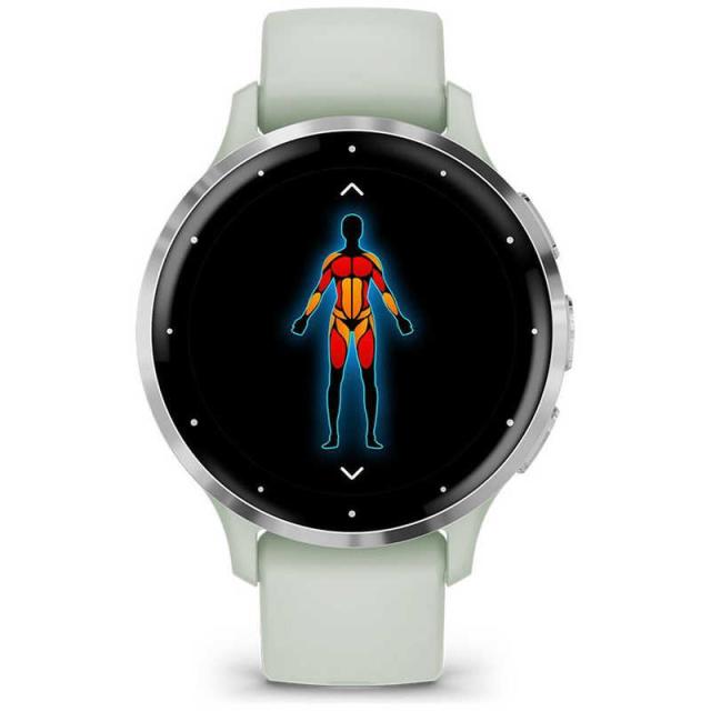 GARMIN　GPSスマートウォッチ Venu 3S Suica対応 Sagegray / Silver　010-02785-41の通販は