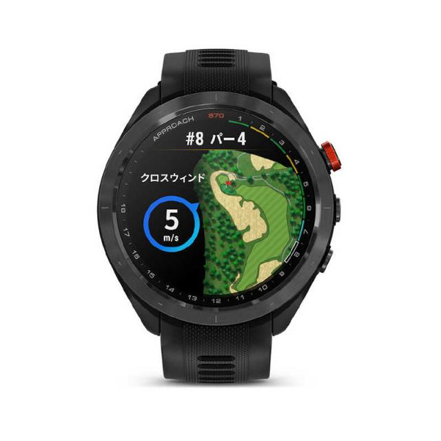 GARMIN　Approach S70 アプローチ エス70 47mm CT10バンドル ブラック　010-02746-23_2