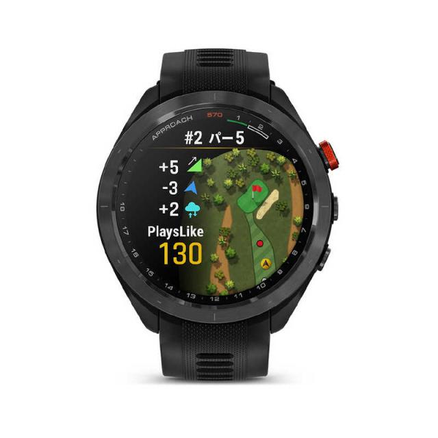 GARMIN　Approach S70 アプローチ エス70 47mm CT10バンドル ブラック　010-02746-23_4