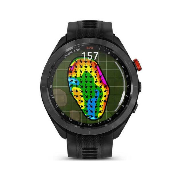 GARMIN　Approach S70 アプローチ エス70 47mm CT10バンドル ブラック　010-02746-23_7