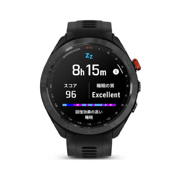 GARMIN　Approach S70 アプローチ エス70 47mm CT10バンドル ブラック　010-02746-23_13