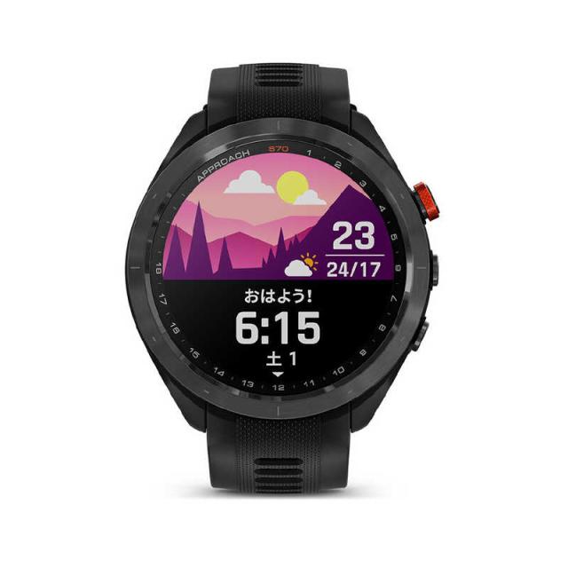 GARMIN　Approach S70 アプローチ エス70 47mm CT10バンドル ブラック　010-02746-23_15
