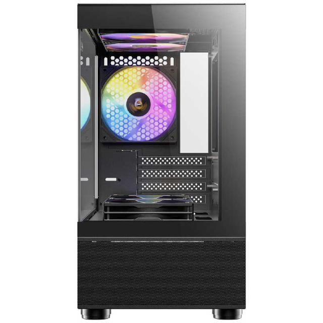 ANTEC PCケース［Micro ATX /Mini-ITX］ブラック CX200M RGB Eliteの 
