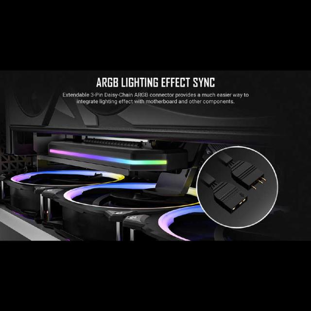 ANTEC SHIFT PCIE 5.0 ARGB　縦置き＋ライザーケーブル グラフィックボード対応〕縦置きブラケット＋ライザーケーブル SHIFT