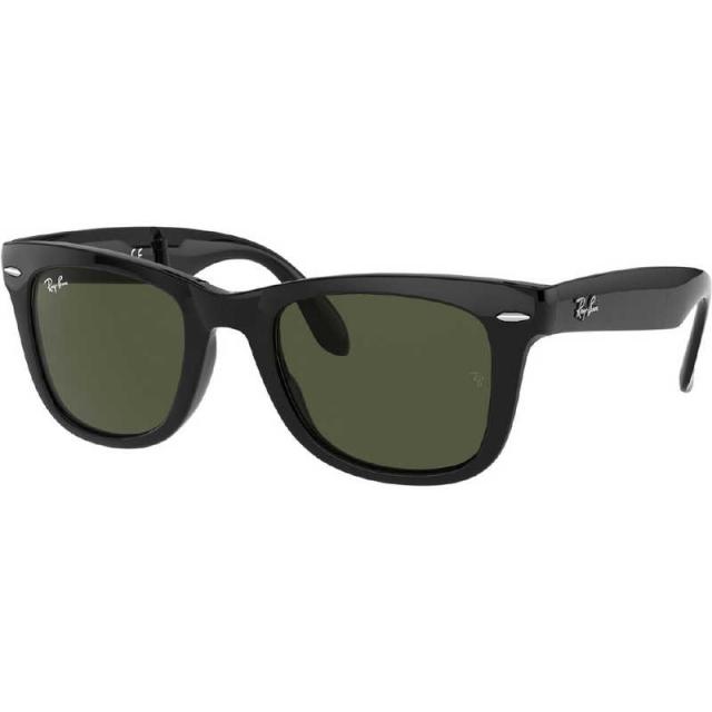 レイバン　WAYFARER FOLDING 601 50mm ブラック/グリーンクラシックG-15　RB4105_