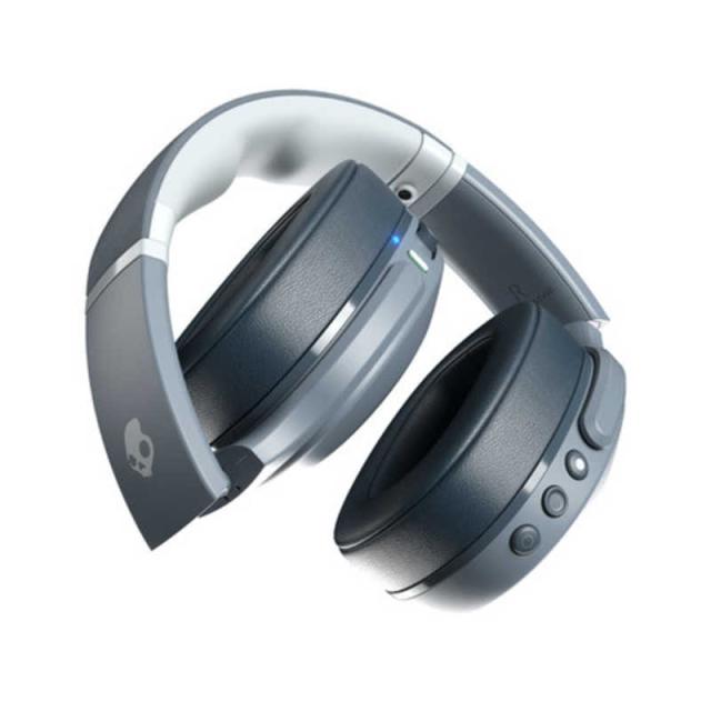 SKULLCANDY ワイヤレスヘッドホン リモコン対応 CHILL GREY Crusher