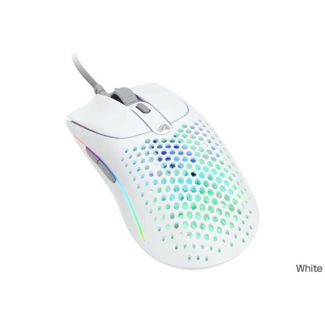 GLORIOUS　Glorious Model O 2 Wired - White ［光学式 /有線 /6ボタン /USB］　GLO-MS-OV2-MW