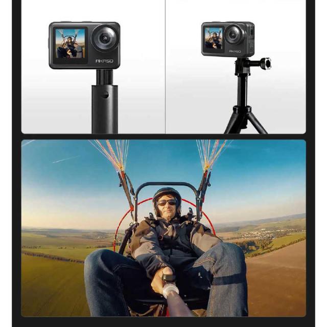 AKASO　アクションカメラ Brave 7 LE AIRSTAGE特別バンドル Create Play Kit　AKBR7LEBD_7