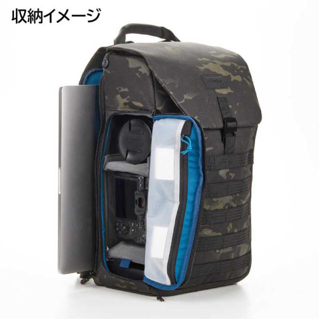 テンバ　Axis v2 LT 20L Backpack ブラックカモフラージュ　637-769_1
