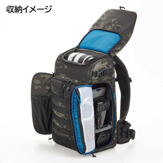 テンバ　Axis v2 LT 20L Backpack ブラックカモフラージュ　637-769_2