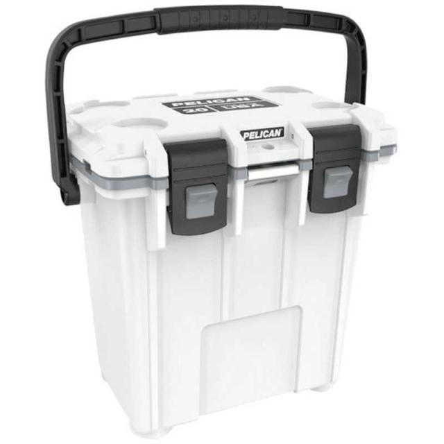 ペリカン　PELICAN 20QT エリートクーラー ホワイトXグレー　20Q-1-WHTGRY