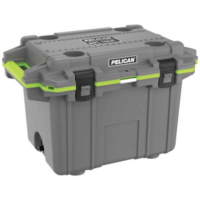 ペリカン　PELICAN 50QT エリートクーラー ダークグレーXグリーン　50Q-1-DKGRYEGRN
