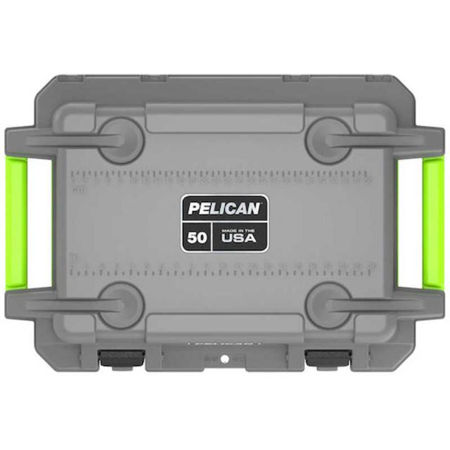 ペリカン　PELICAN 50QT エリートクーラー ダークグレーXグリーン　50Q-1-DKGRYEGRN_3