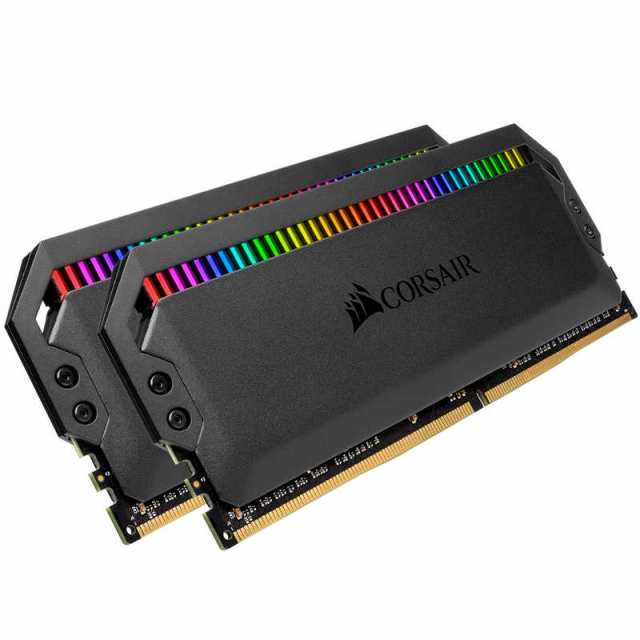 コルセア　CORSAIR　増設用メモリ DOMINATOR RGB[DIMM DDR4 /16GB /2枚]　CMT32GX4M2G4000C18の通販は