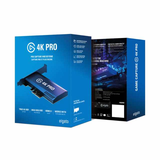 ELGATO　GAME CAPTURE 4K PRO　10GBK9901