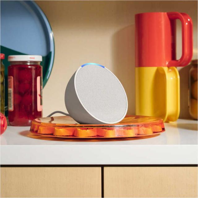 Amazon Echo Pop(エコーポップ) コンパクトスマートスピーカー