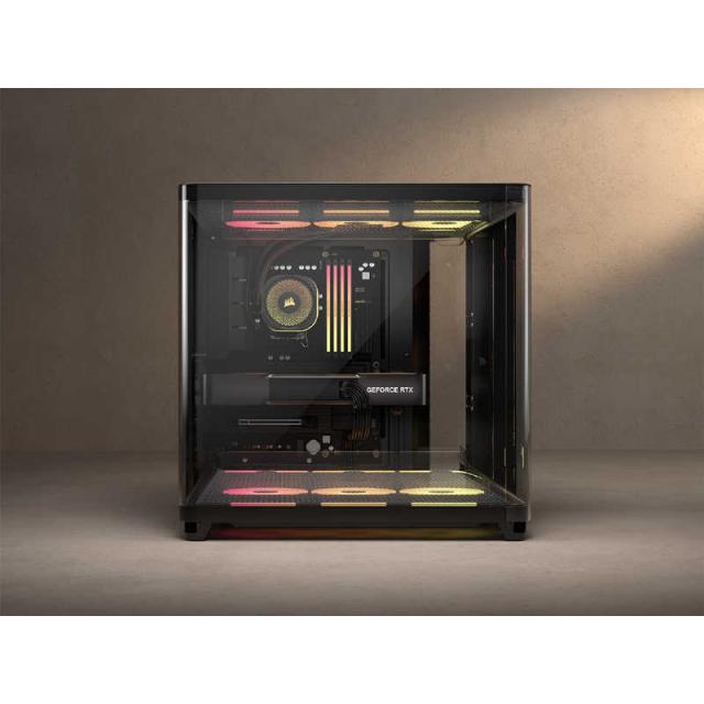 コルセア CORSAIR AIR 5400 LX-R iCUE LINK Tempered Glass Mid-Tower