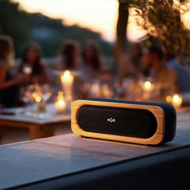HOUSEOFMARLEY　ワイヤレススピーカー ［防水 / Bluetooth対応］ シグネチャーブラック　GET TOGETHER GO SB_5