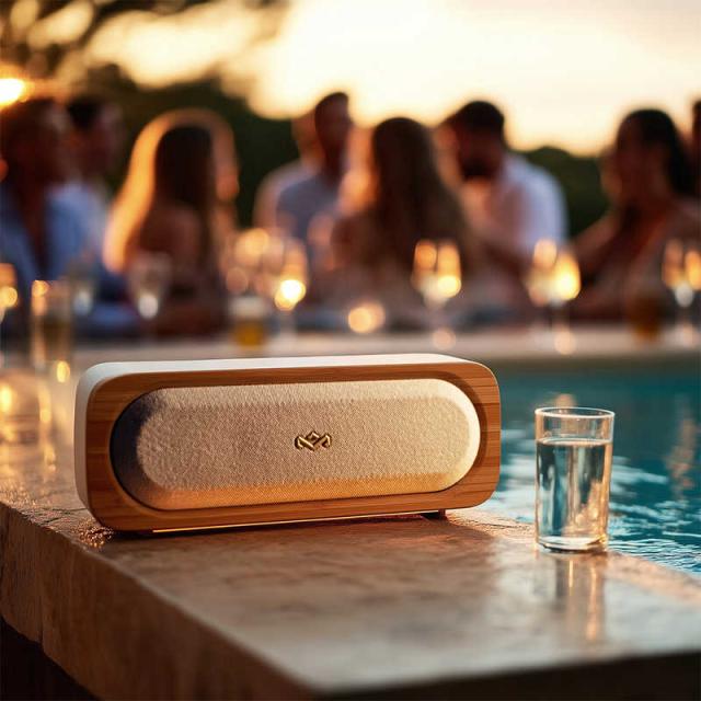 HOUSEOFMARLEY　ワイヤレススピーカー ［防水 / Bluetooth対応］ クリーム　GET TOGETHER GO CE_5