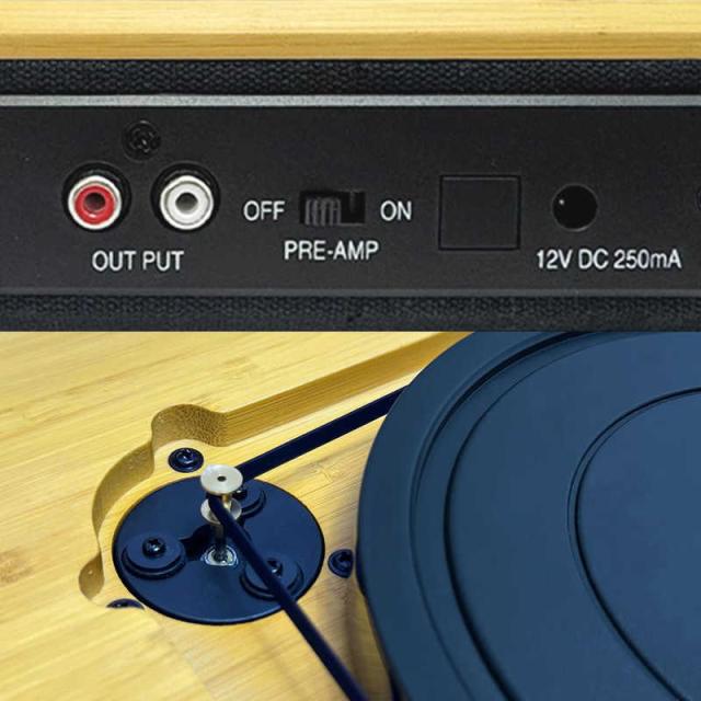 HOUSEOFMARLEY　STIR IT UP 2 ワイヤレスターンテーブル ［フォノイコライザー内蔵］ シグネチャーブラック　EM STIR IT UP WIRELESS 2 SB_7