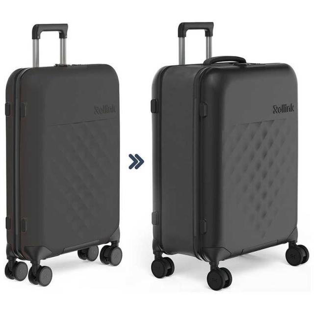 ROLLINK　FLEX 360 スピナー スーツケース ブラック [TSAロック搭載 /5泊〜1週間]　0850031170544