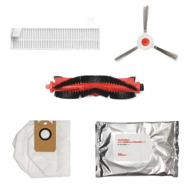 SWITCHBOT　ロボット掃除機K10＋ 専用アクセサリー 消耗品セット 　W3011020-KFK