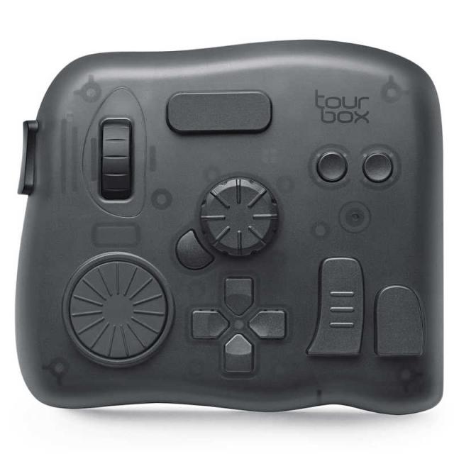 TOURBOX　TourBox Elite モダンスモークブラックトランスルーセント　TBECAMSB