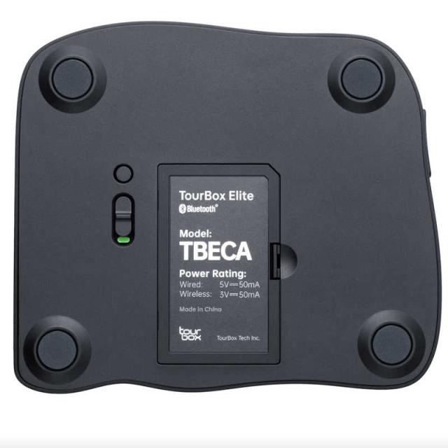 TOURBOX　TourBox Elite モダンスモークブラックトランスルーセント　TBECAMSB